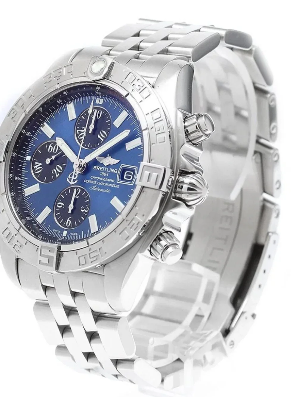 BREITLING Galactic A13364 Chronograph Date Automatic Men's Watch_973674
